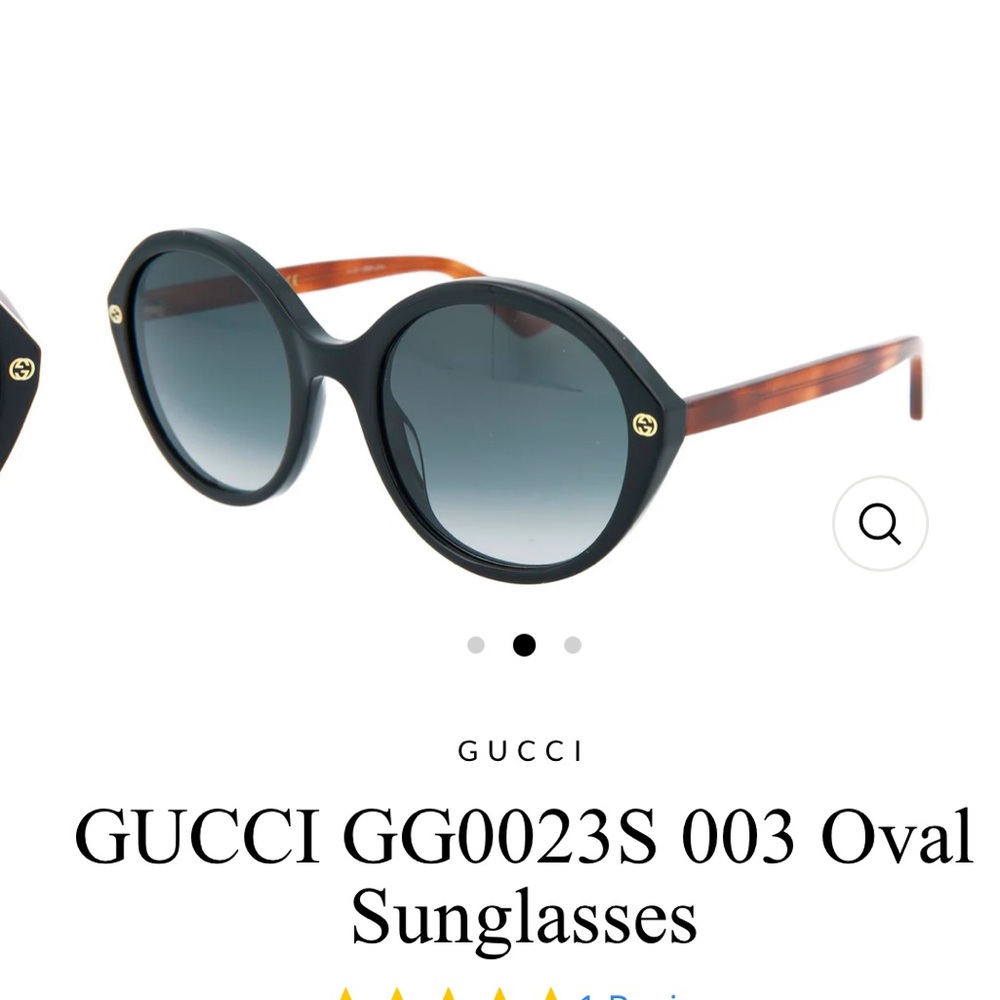 Round Gucci sunglasses